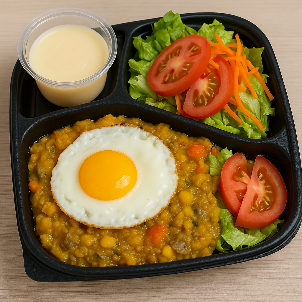 Charquicán con Huevo